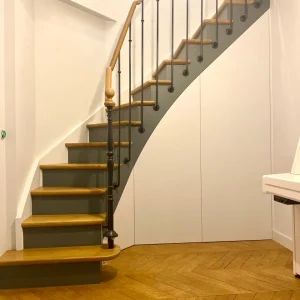 À l’anglaise coudé — Escaliers Deparis