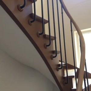 Escalier d’immeuble à l’anglaise — Escaliers Deparis