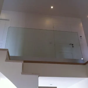 Garde-corps en verre de 21 mm — Escaliers Deparis