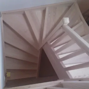 Triple quart tournant — Escaliers Deparis
